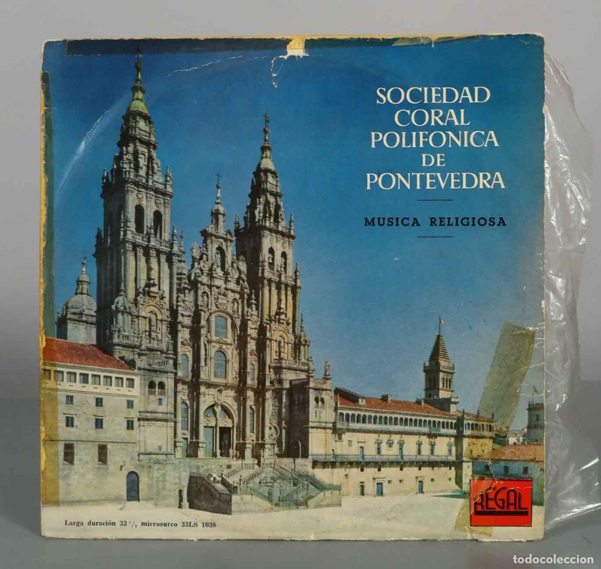 Discos de vinilo: LP. M&uacute;sica Religiosa - Sociedad Coral Polif&oacute;nica de Pontevedra