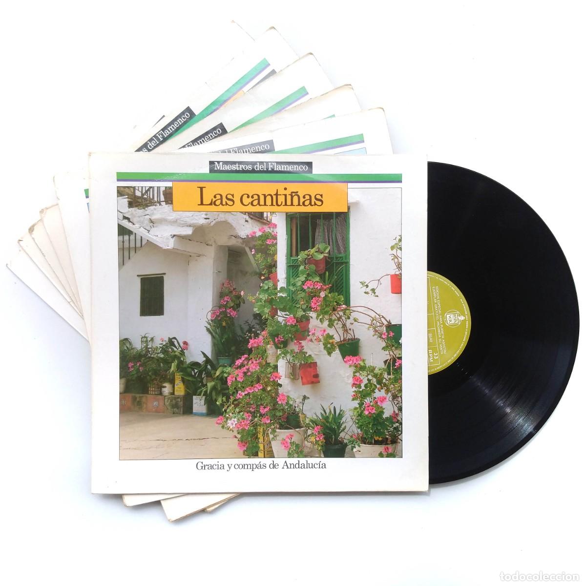 Discos de vinilo: VA MAESTROS DEL FLAMENCO Lote 6 LP triana sevilla jerez granada las canti&ntilde;as rumba flamenca