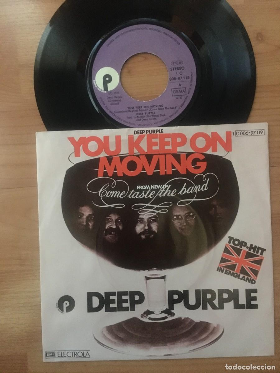 Discos de vinilo: DEEP PURPLE &rdquo;You keep on moving&rdquo; - Foto 1