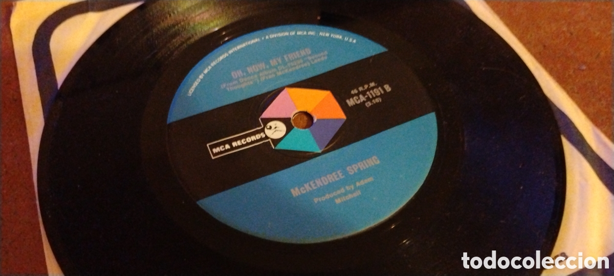 Discos de vinilo: MCKENDREE-BECAUSE ITS TIME-SINGLE-MCA RECORDS/US-KSA - Foto 5