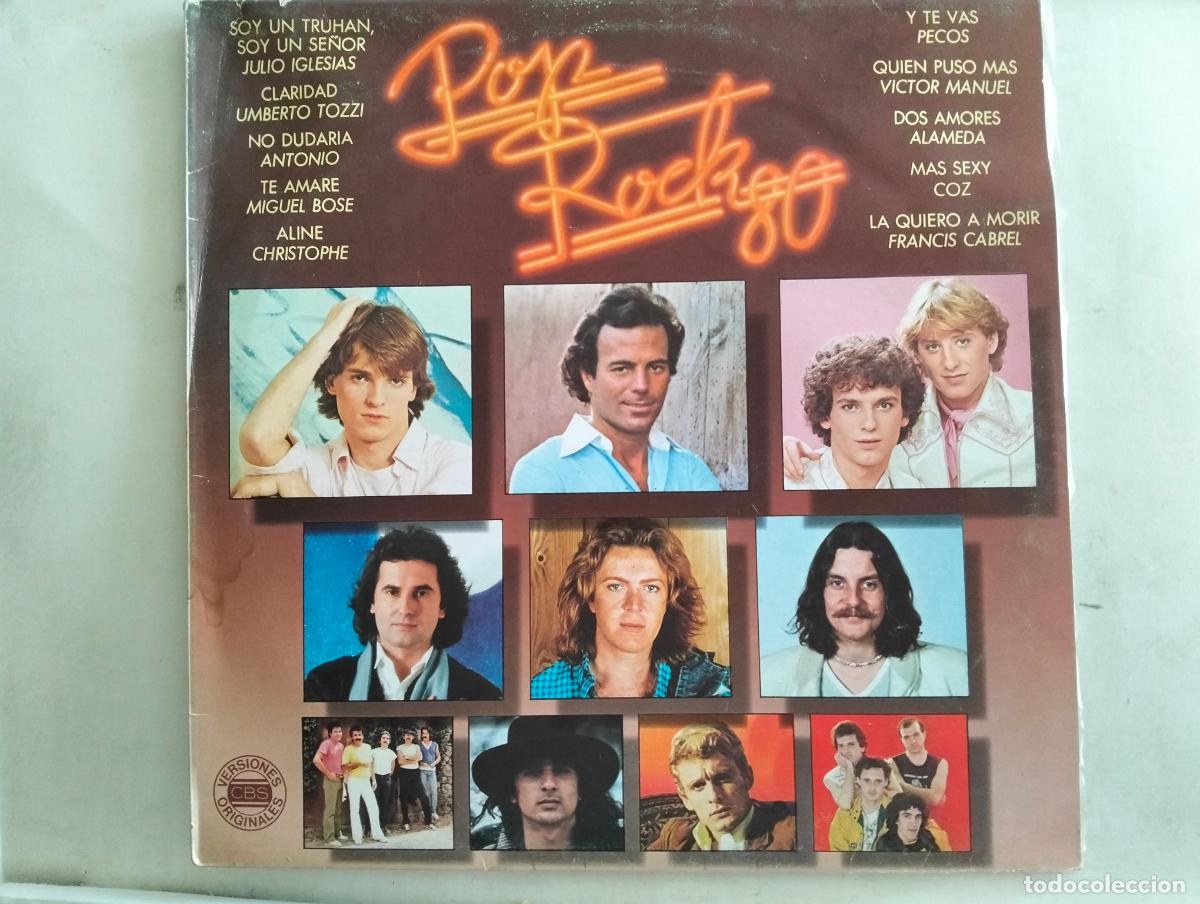 Discos de vinilo: POP ROCK 80, DISCO LP , EDITADO CBS, A&Ntilde;O 1980, OBSEQUIO CAJA DE AHORROS VALENCIA
