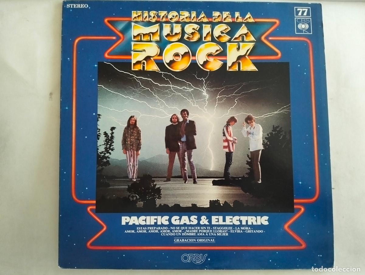 Vinyl-Schallplatten: PACIFIC GAS & ELECTRIC DISCO LP HISTORIA DE LA MUSICA ROCK , EDITADO ORBIS, A&Ntilde;O 1970