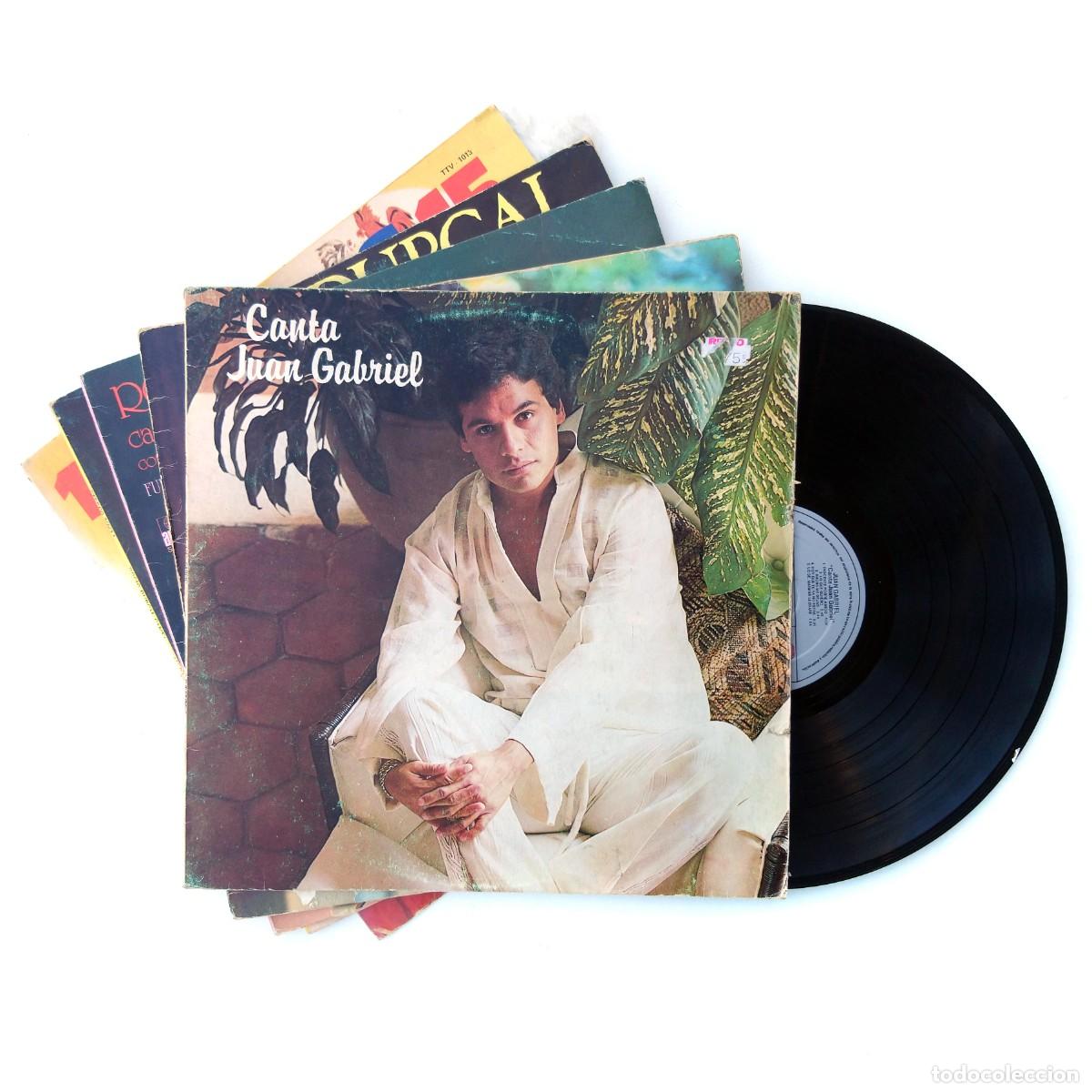 Discos de vinilo: JUAN GABRiEL Lote 6 LP Lucha Villa Rocio Durcal Duo Gala