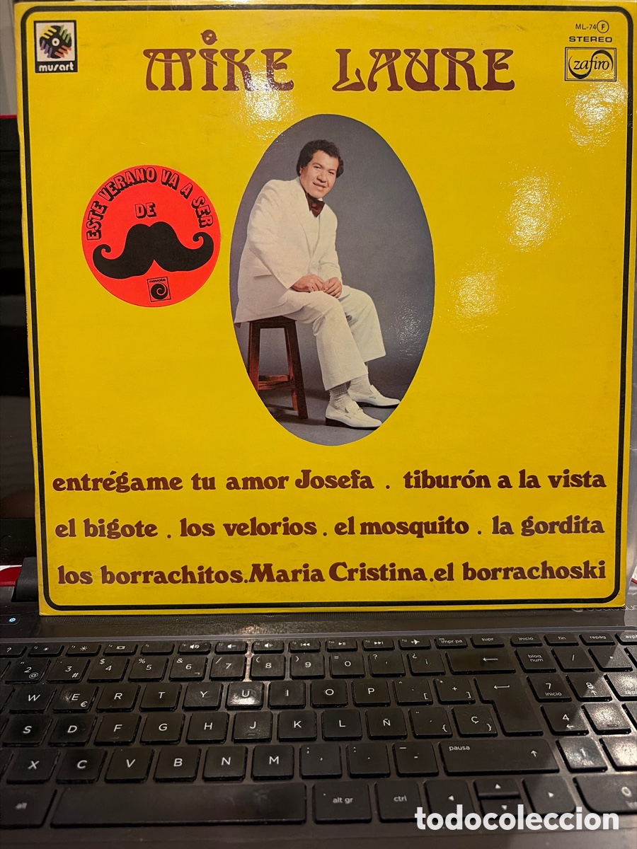 Disques de vinyle: MIKE LAURE - EL BIGOTE DE MIKE LAURE LP PROMO