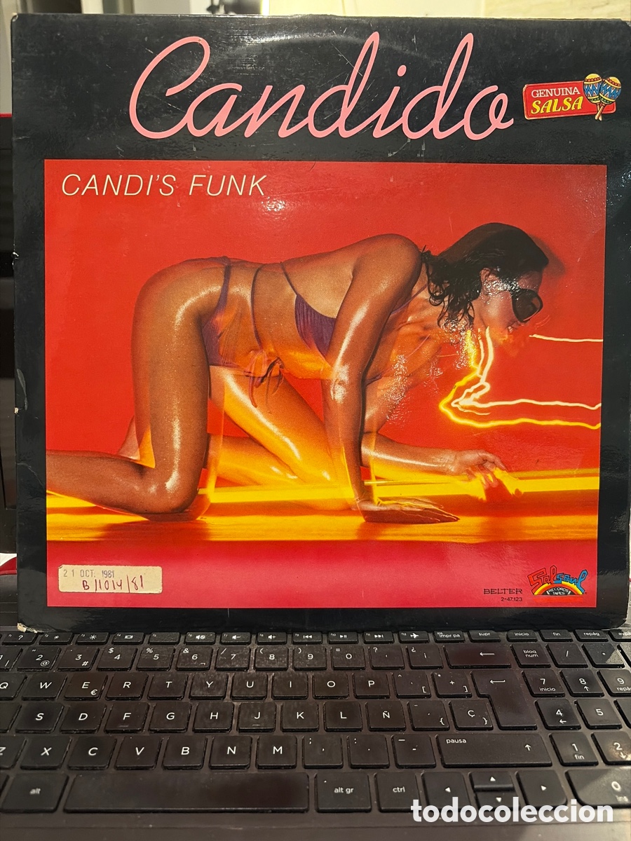Discos de vinilo: CANDIDO - CANDI'S FUNK LP SPAIN SALSA GENUINA