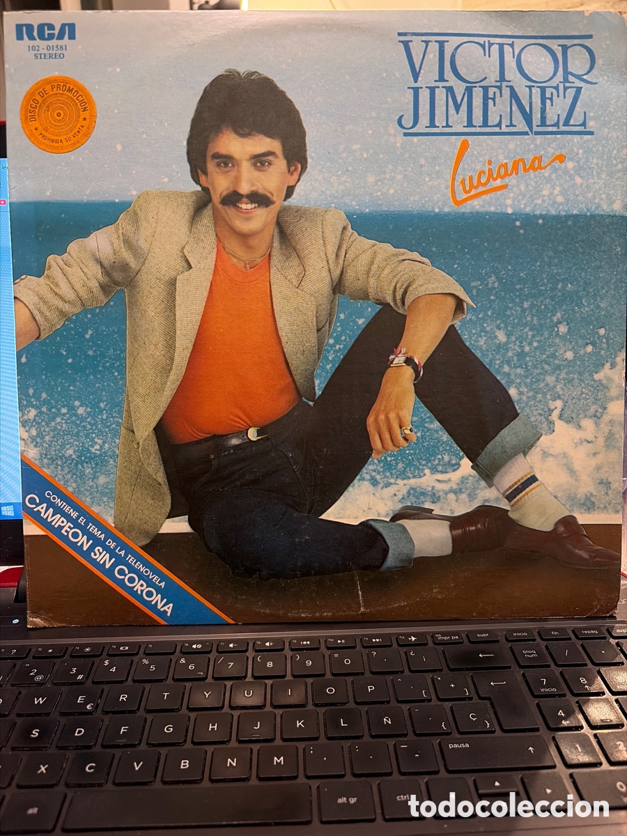Discos de vinilo: VICTOR JIMENEZ - LUCIANA LP VENEZUELA