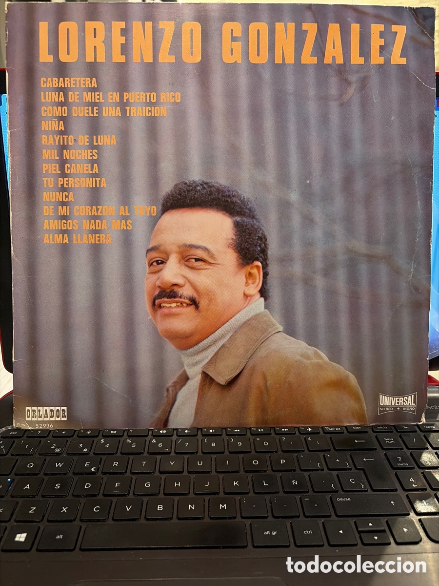 Discos de vinilo: LORENZO GONZALEZ - CABARETERA LORENZO GONZALEZ LP SPAIN - Foto 1