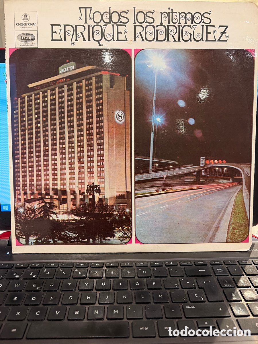 Discos de vinilo: ENRIQUE RODRIGUEZ - TODOS LOS RITMOS LP COLOMBIA