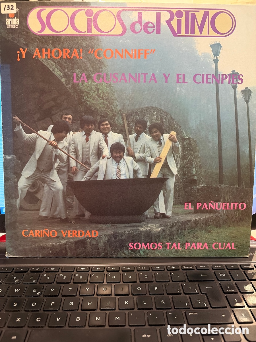 Discos de vinilo: LOS SOCIOS DEL RITMO - Y AHORA CONNIFF - LA GUSANITA Y EL CIEMPIES LP MEXICO