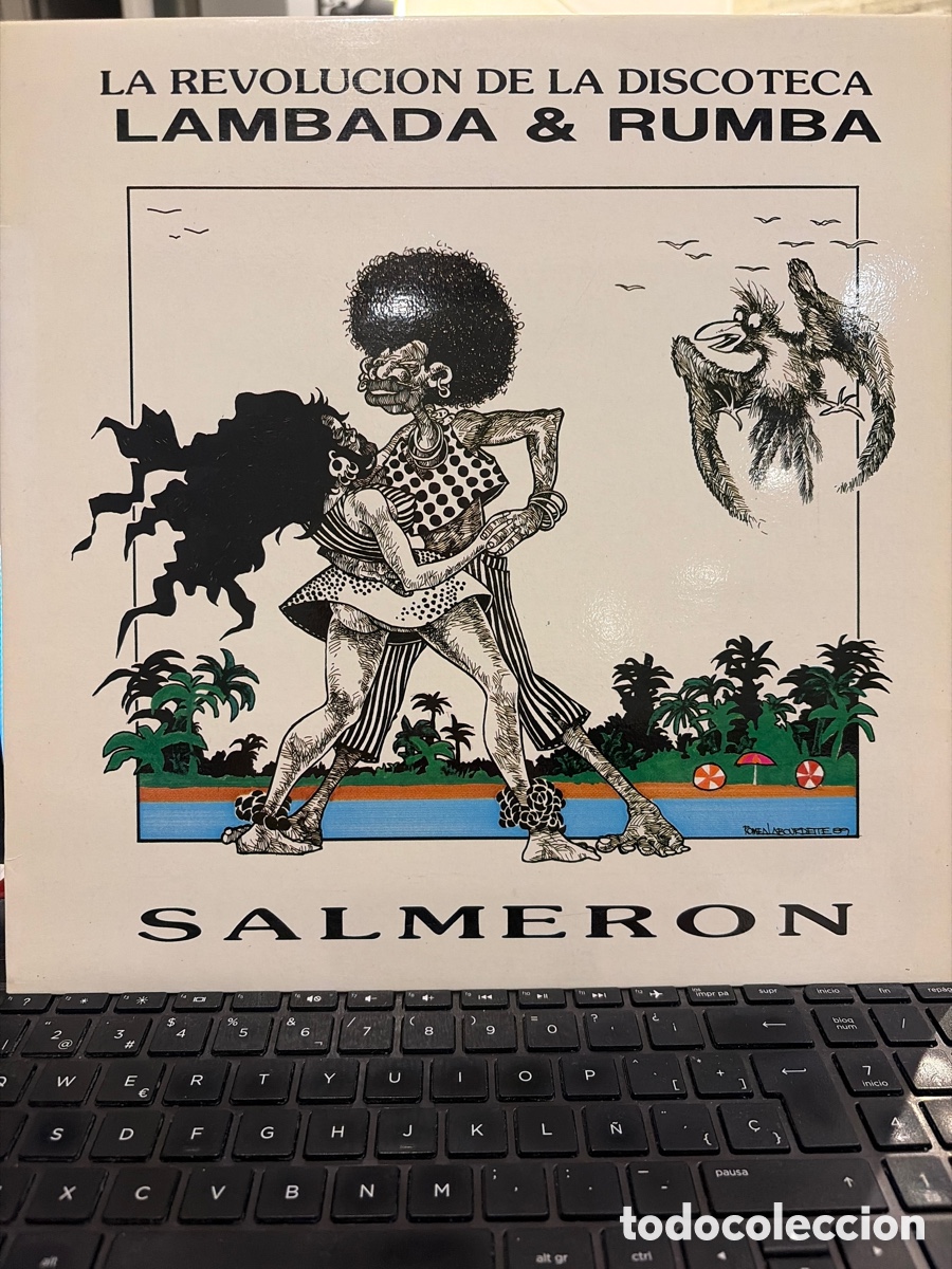 Discos de vinilo: SALMERON - LAMBADA Y RUMBA LP SPAIN - Foto 1