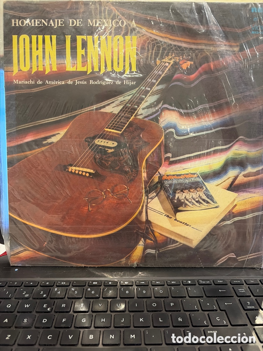 Discos de vinilo: MARIACHI DE AMERICA DE JESUS RODRIGUEZ DE HIJAR - HOMENAJE A JOHN LENNON LP MEXICO