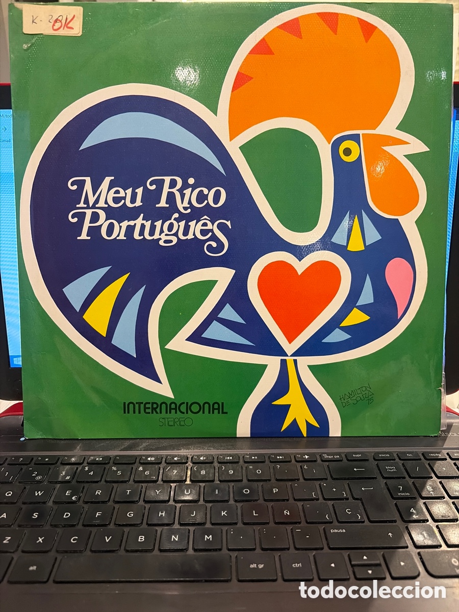 Discos de vinilo: MEU RICO PORTUGUES - LUIZ ARRUDA + SERGIO ENDRIGO + SEBASTIAO MANUEL + MANUEL TAVEIRA LP BRASIL