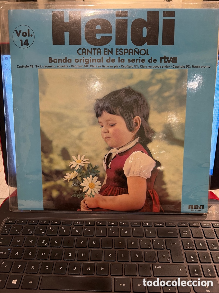 Discos de vinilo: BSO HEIDI - CANTA EN ESPA&Ntilde;OL BANDA SONORA ORIGINAL RTVE VOL. 14