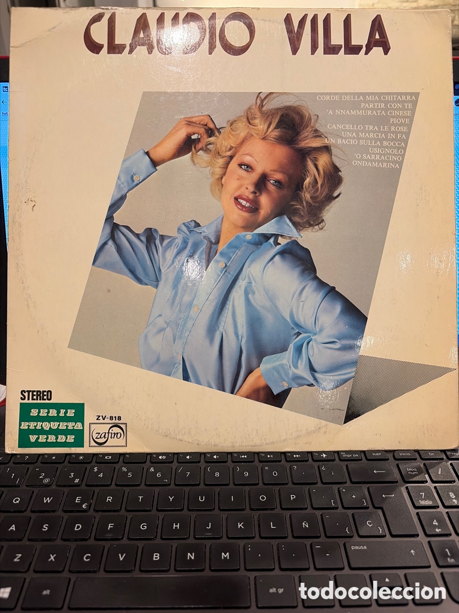 Discos de vinilo: CLAUDIO VILLA - CORDE DELLA MIA CHITARRA LP