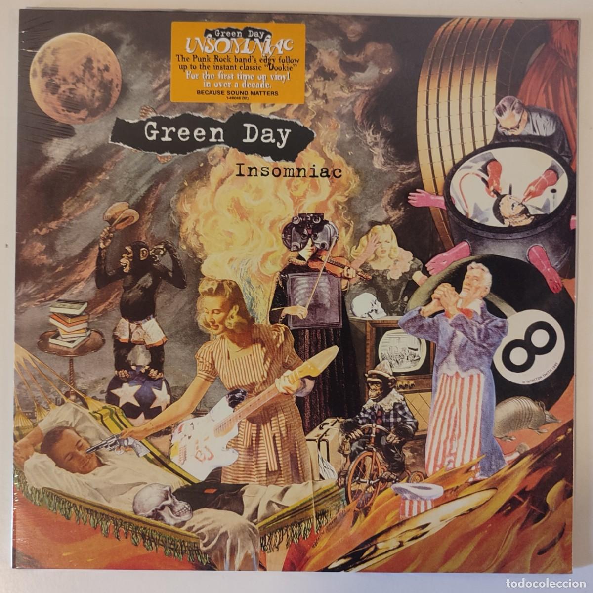 Discos de vinilo: Insomniac - Green Day - 2009 &ndash; Europe