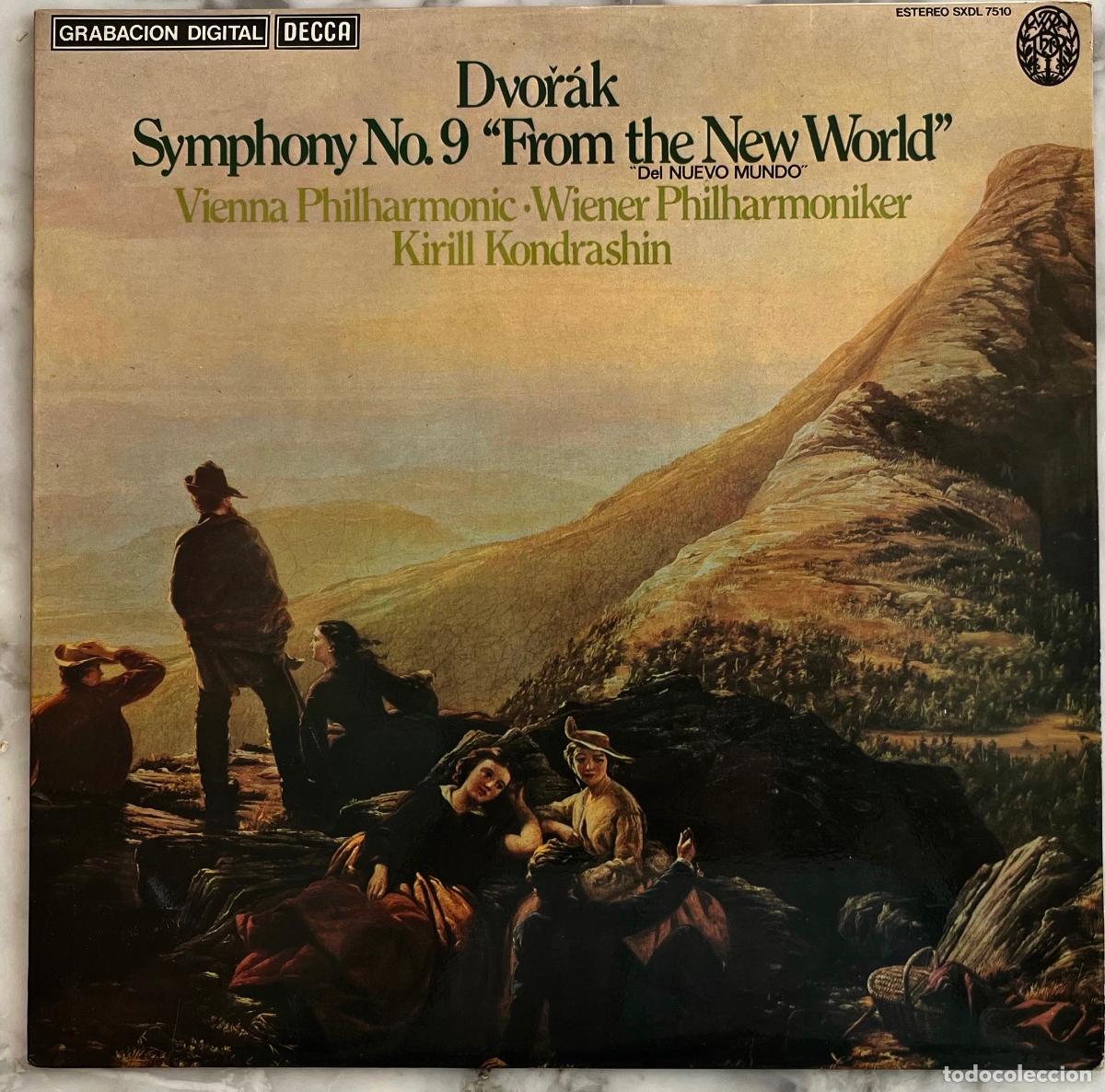 Discos de vinilo: DVORAK. SINFONIA N&ordm; 9. DEL NUEVO MUNDO. GRABACION DIGITAL. KIRILL KONDRASHIN. LP ORIGINAL ESPA&Ntilde;A