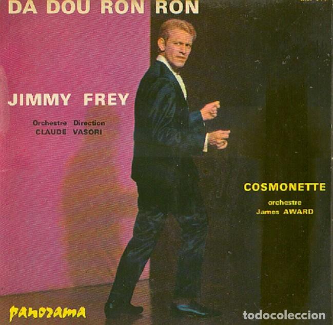 Discos de vinilo: Jimmy Frey &ndash; Da dou ron ron / James Award - Cosmonette &ndash; PANORAMA 144 (Ed. Francesa) &ndash; 1963