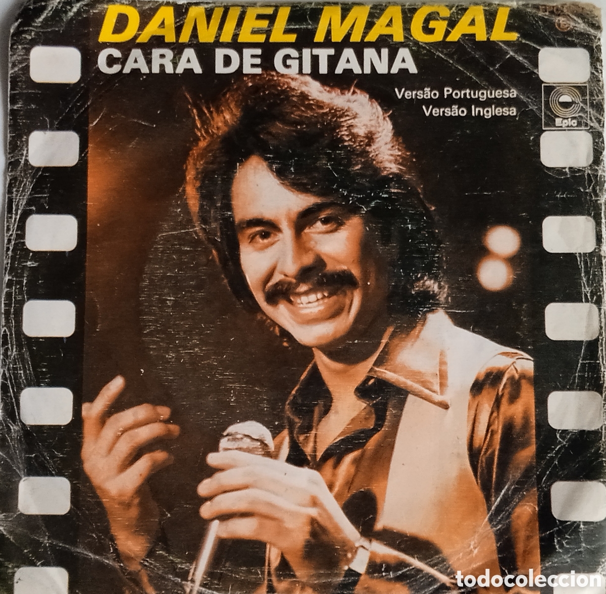 Discos de vinilo: DANIEL MAGAL - Cara de gitana (1978) disco de vinilo single