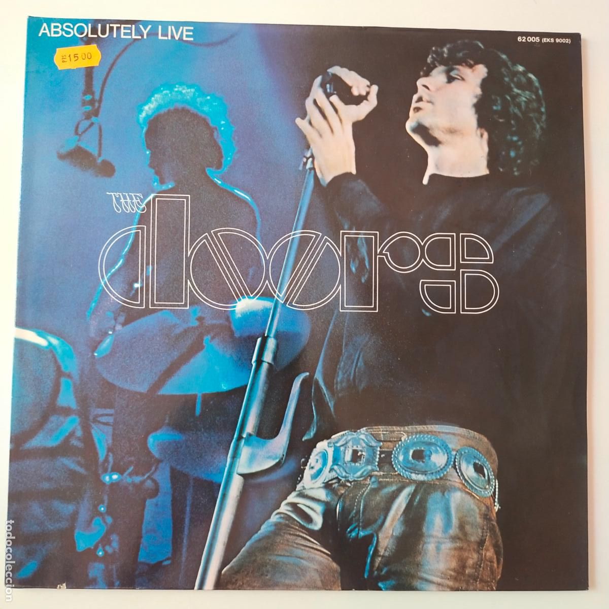 Discos de vinilo: THE DOORS- ABSOLUTELY LIVE- EUROPA 2 LP- COMO NUEVO.