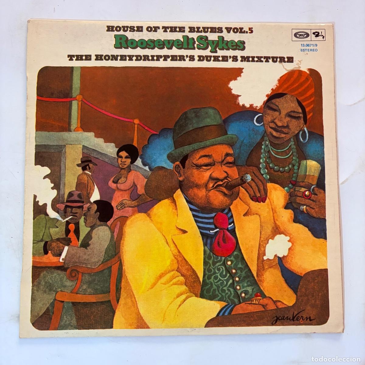 Discos de vinilo: lp Roosevelt Sykes &ndash; The Honeydripper's Duke's Mixture edicion espa&ntilde;ola de 1975