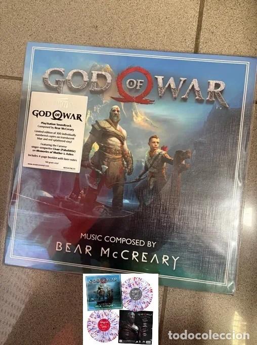 Discos de vinilo: Vinilo God of War Edici&oacute;n Limitada 300