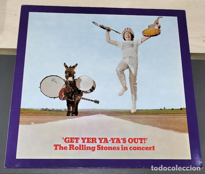 Discos de vinilo: The Rolling Stones - Get Yer Ya-Ya's Out! - LP Decca ref. SKL 5065. Ed. UK 1985.