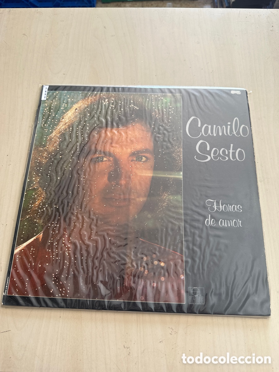 Discos de vinilo: Vin 7652 Camilo sesto horas de amor -vinilo segunda mano