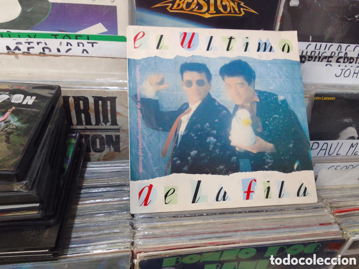 Discos de vinilo: &Uacute;ltimo de la fila, peque&ntilde;o cat&aacute;logo de seres y estares