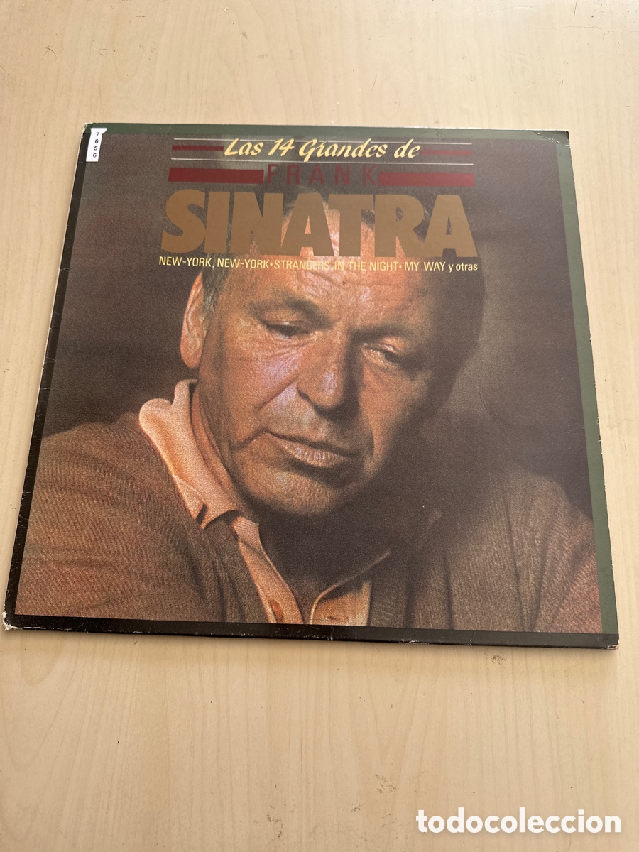 Discos de vinilo: Vin 7656 las 14 grandes de frank sinatra -vinilo segunda mano