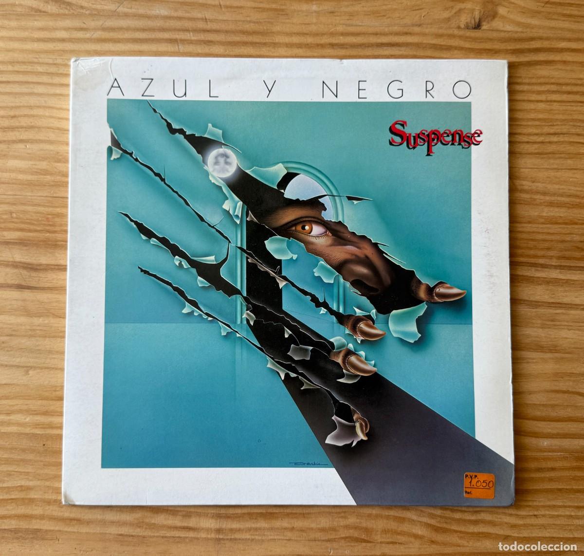 Discos de vinil: Azul Y Negro &lrm;&ndash; Suspense. Spain 1984