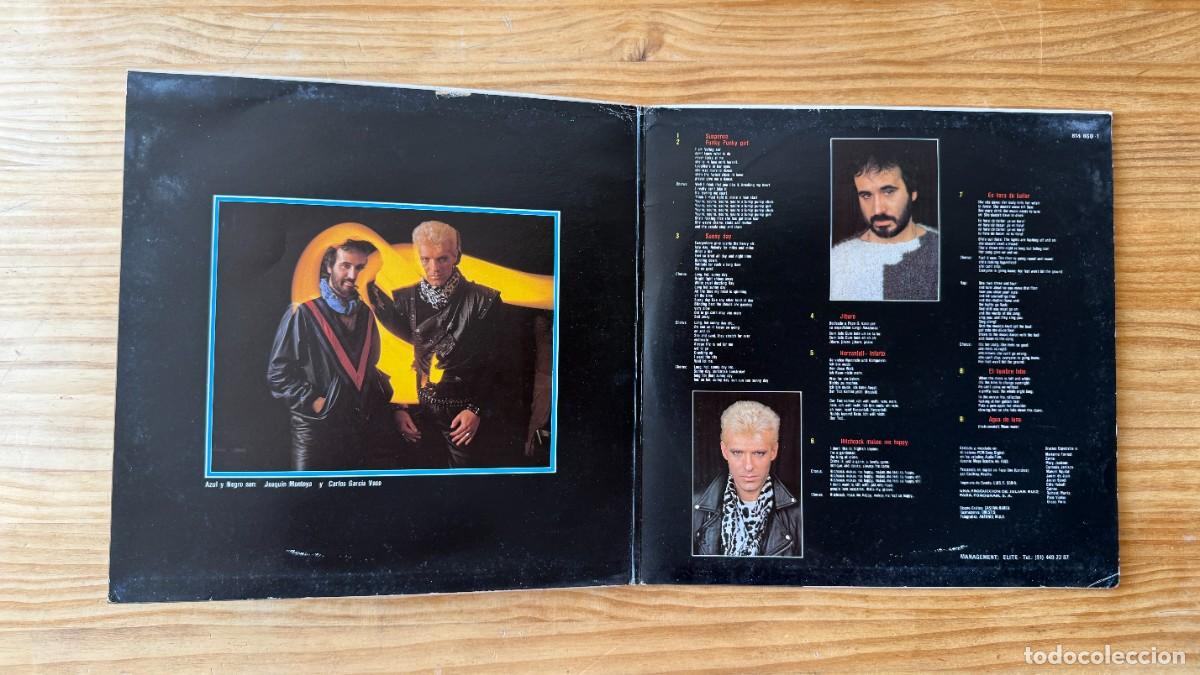 Discos de vinilo: Azul Y Negro &lrm;&ndash; Suspense. Spain 1984 - Foto 2