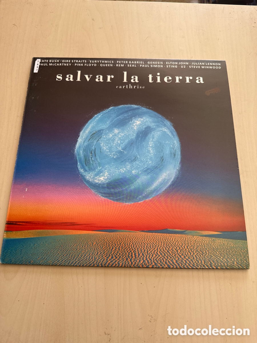 Discos de vinilo: Vin 7657 salvar la tierra -vinilo segunda mano