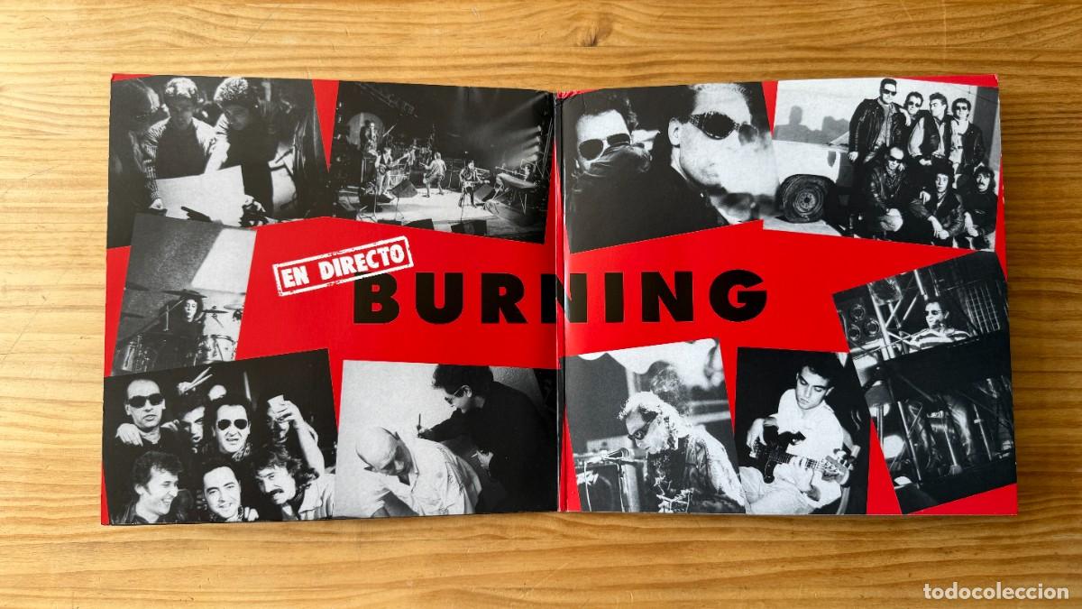 Discos de vinilo: Burning &ndash; En Directo. 2 LP. Spain 2016 - Foto 2