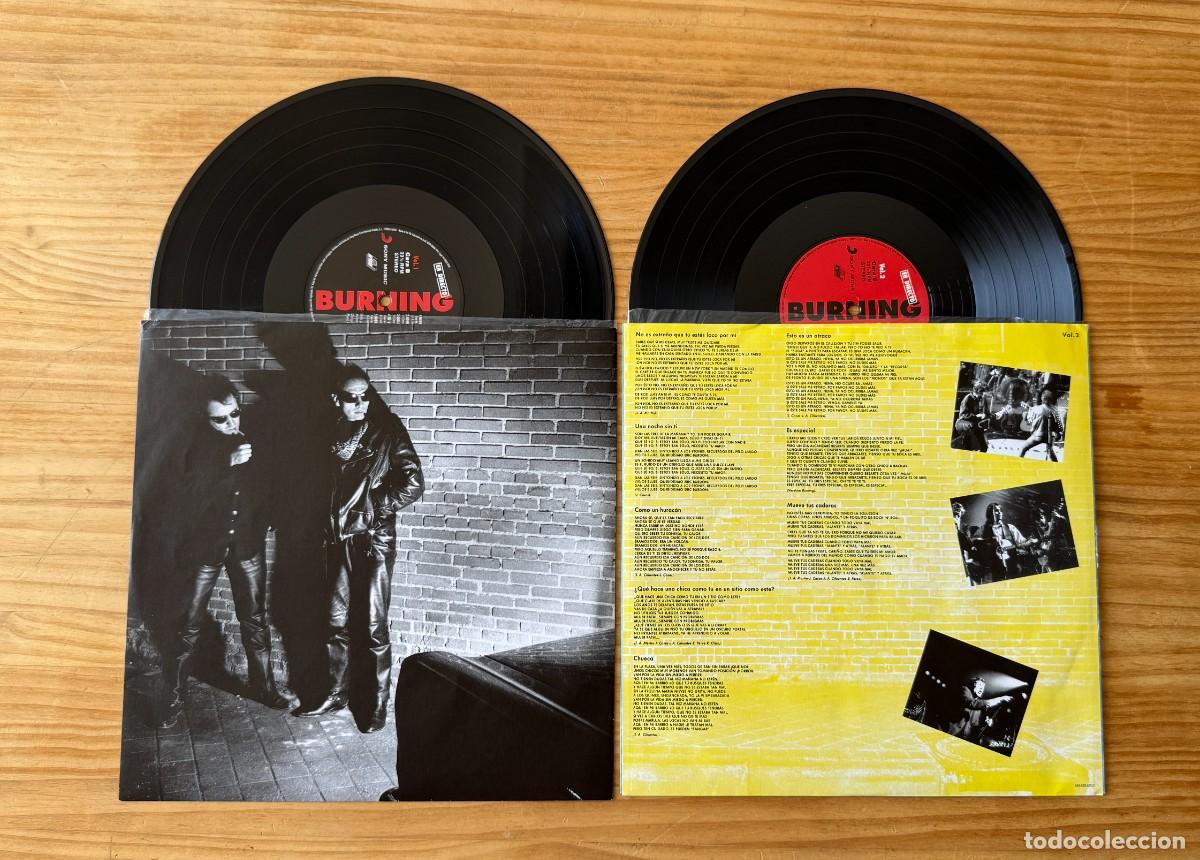 Discos de vinilo: Burning &ndash; En Directo. 2 LP. Spain 2016 - Foto 4