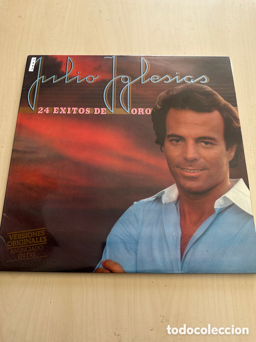 Discos de vinilo: Vin 7662 julio iglesias 24 exitos de oro -vinilo segunda mano