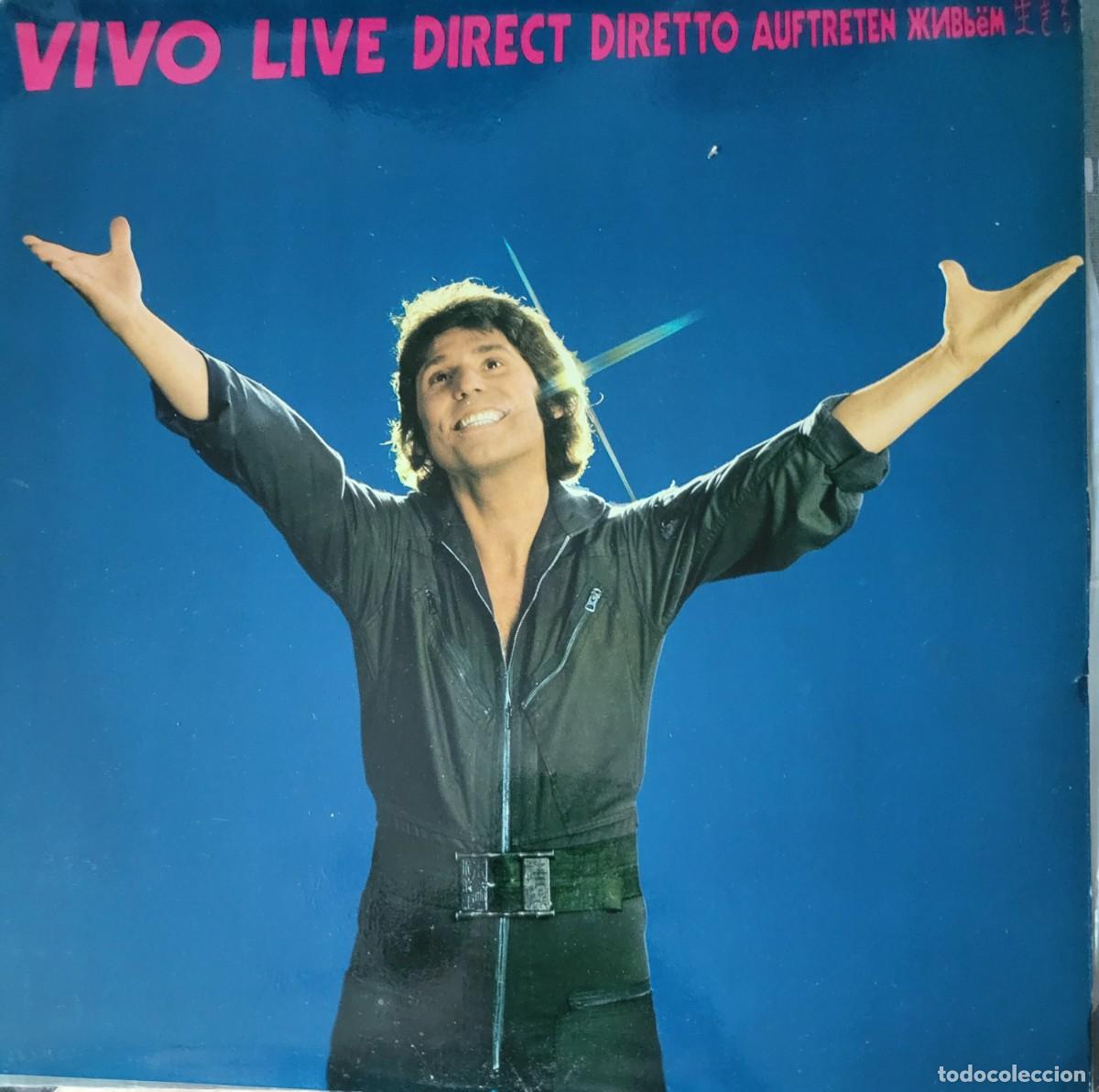 Discos de vinilo: Raphael en vivo Lp doble 2 discos sello Hispavox editado en Espa&ntilde;a a&ntilde;o 1981...
