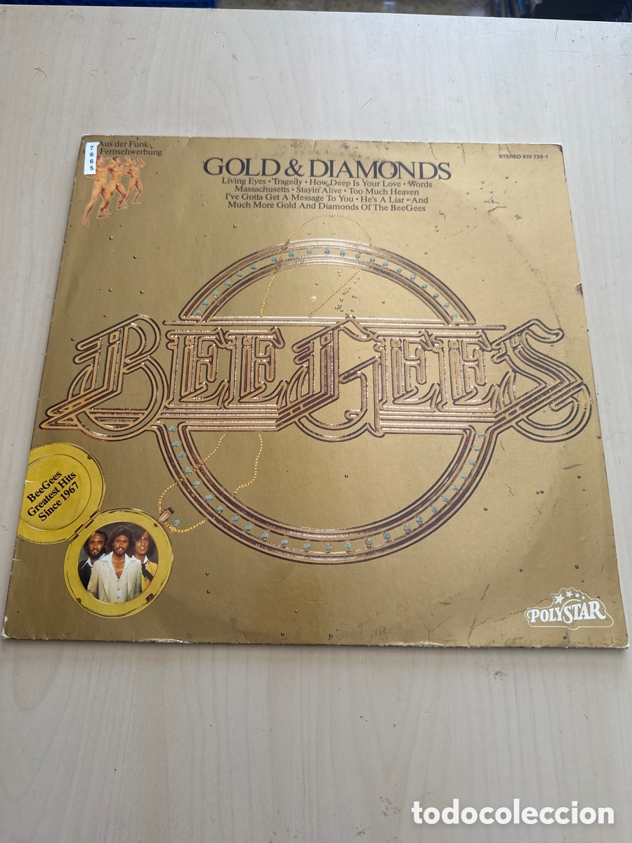Discos de vinilo: Vin 7665 gold & diamonds -vinilo segunda mano
