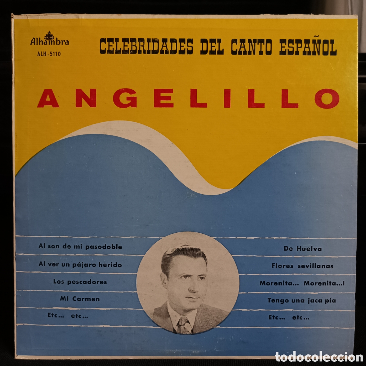 Discos de vinilo: Angelillo - Celebridades Del Canto Espa&ntilde;ol 197? Venezuela