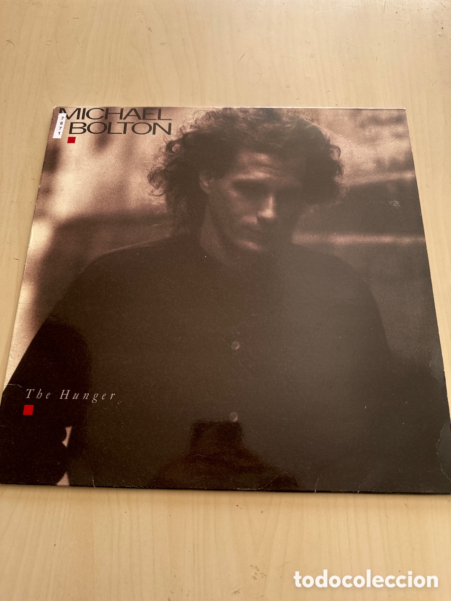 Discos de vinilo: Vin 7671 Michael bolton The hunger -vinilo segunda mano