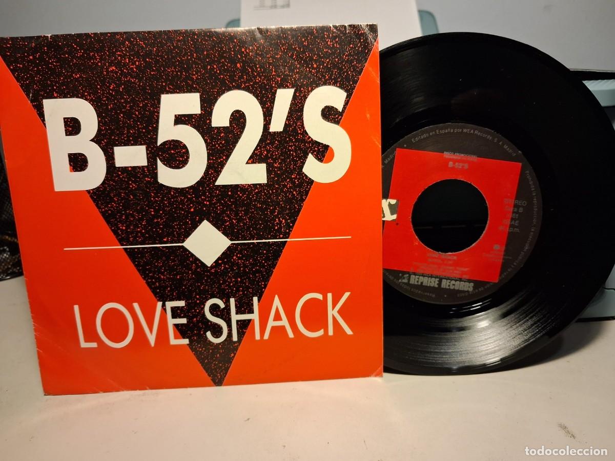 Discos de vinilo: SINGLE PROMOCIONAL DE B-52&acute;S : LOVE SHACK