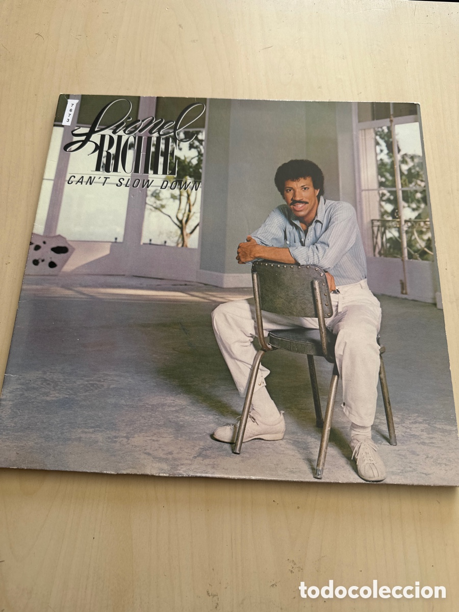 Discos de vinilo: Vin 7673 Lionel Riche can&rsquo;t slow down -vinilo segunda mano