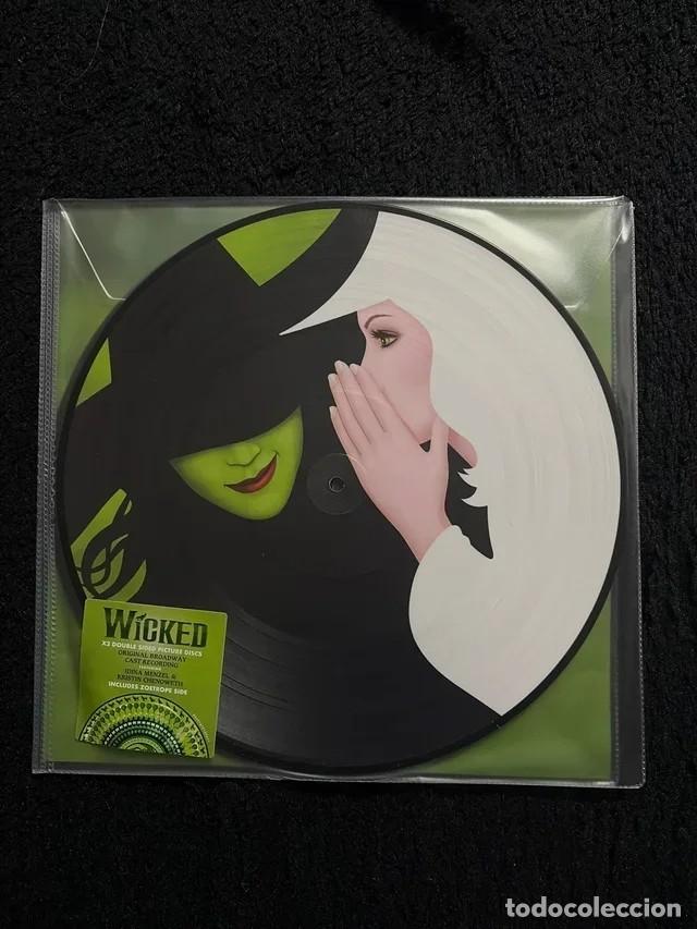 Discos de vinilo: Vinilo Picture Wicked (Original Broadway Cast Recording) 2LP