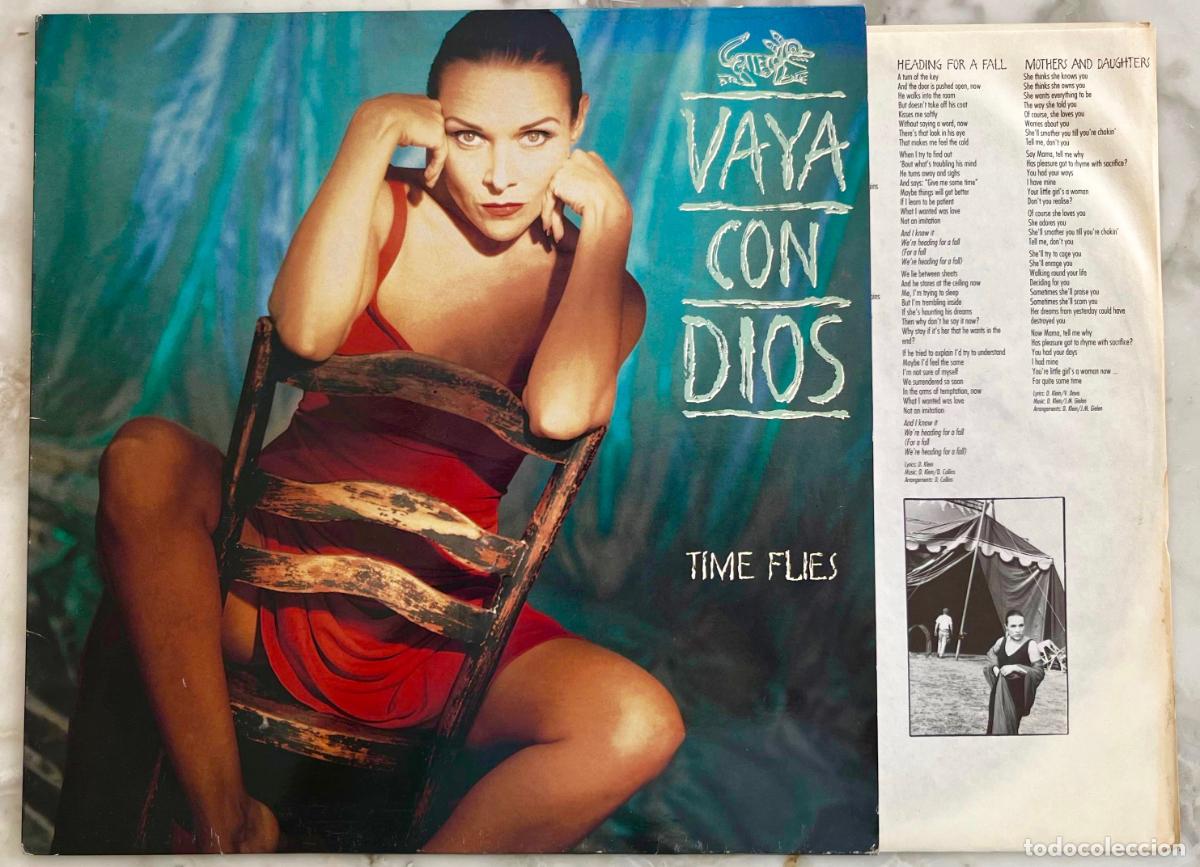 Discos de vinilo: VAYA CON DIOS. TIME FLIES. LP ORIGINAL ESPA&Ntilde;A 1992 CON FUNDA INTERIOR LETRAS