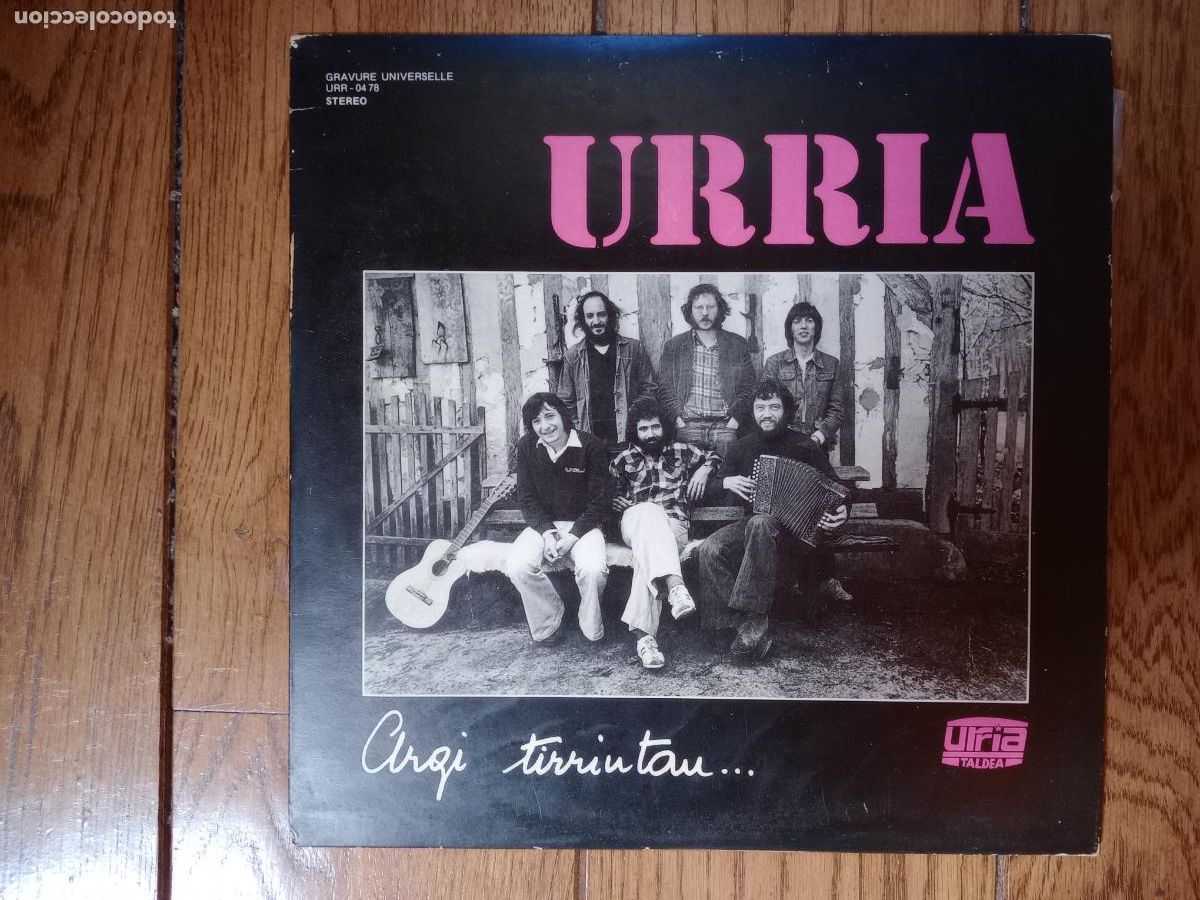 Discos de vinilo: Urria - argi tirrintan