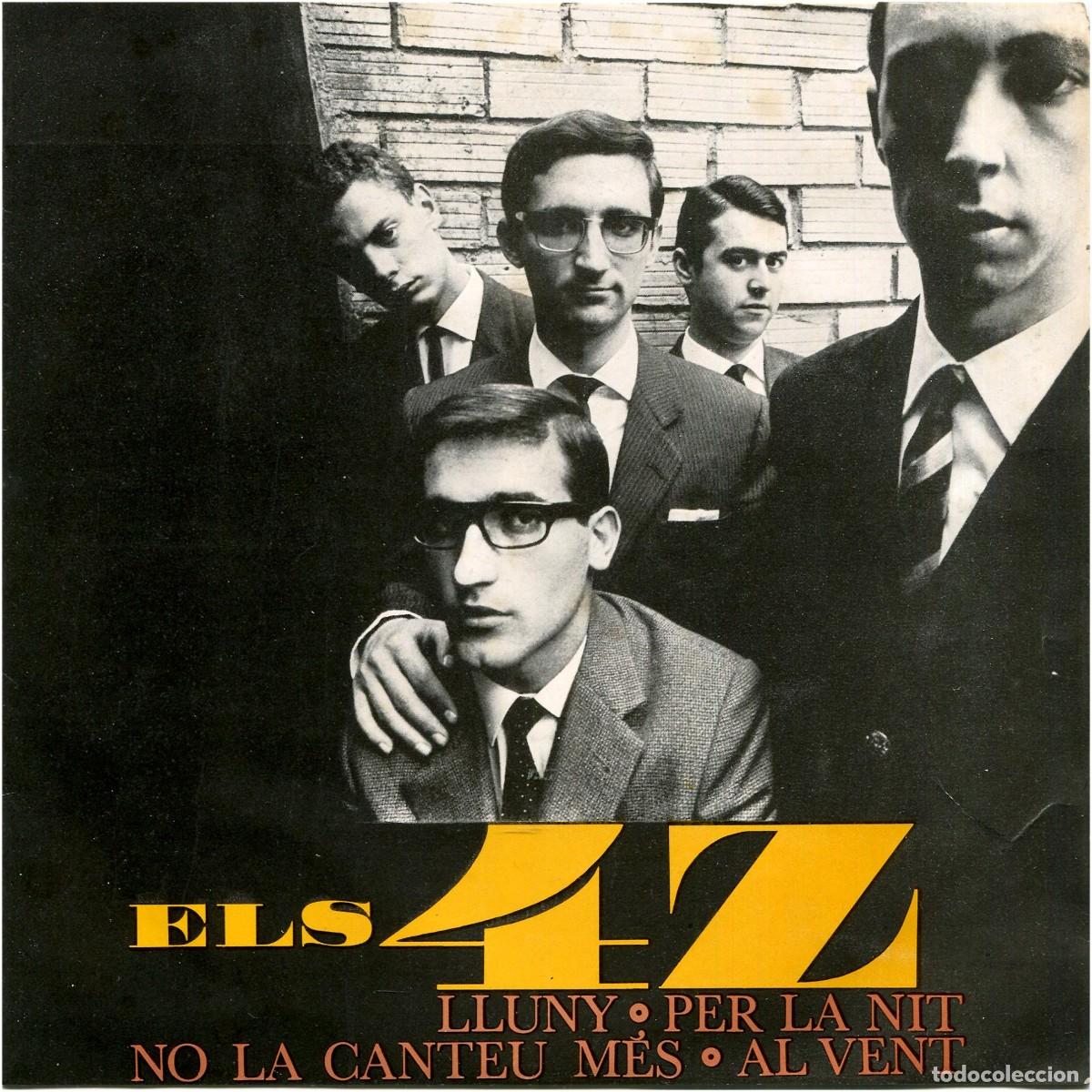 Discos de vinilo: Els 4 Z &ndash; Lluny (Green Sleeves) - EP Spain 1964 - Ediphone (Edigsa) C.M. N&ordm; 38 - VG+/VG+