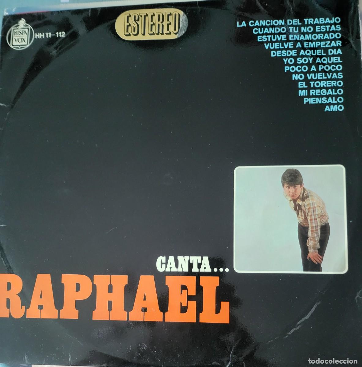 Discos de vinilo: Raphael Lp sello Hispavox editado en Espa&ntilde;a a&ntilde;o 1966... - Foto 1