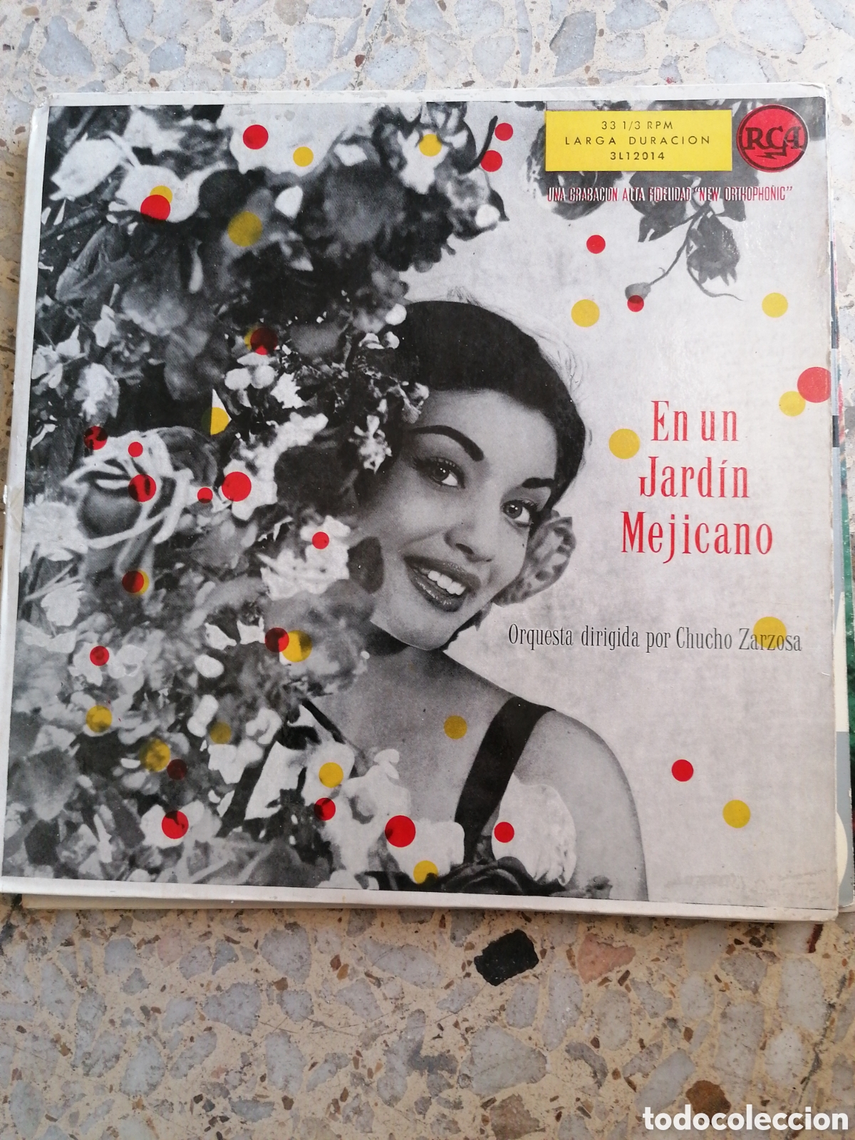 Discos de vinilo: LP UN JARDIN MEJICANO CHUCHO ZARZOSA SPAIN