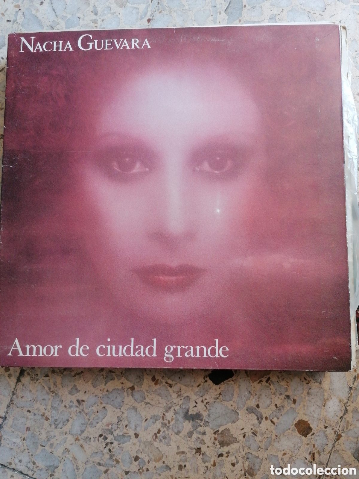 Discos de vinilo: LP NACHA GUEVARA AMOR DE CIUDAD GRANDE 1977 PORTADA DOBLE