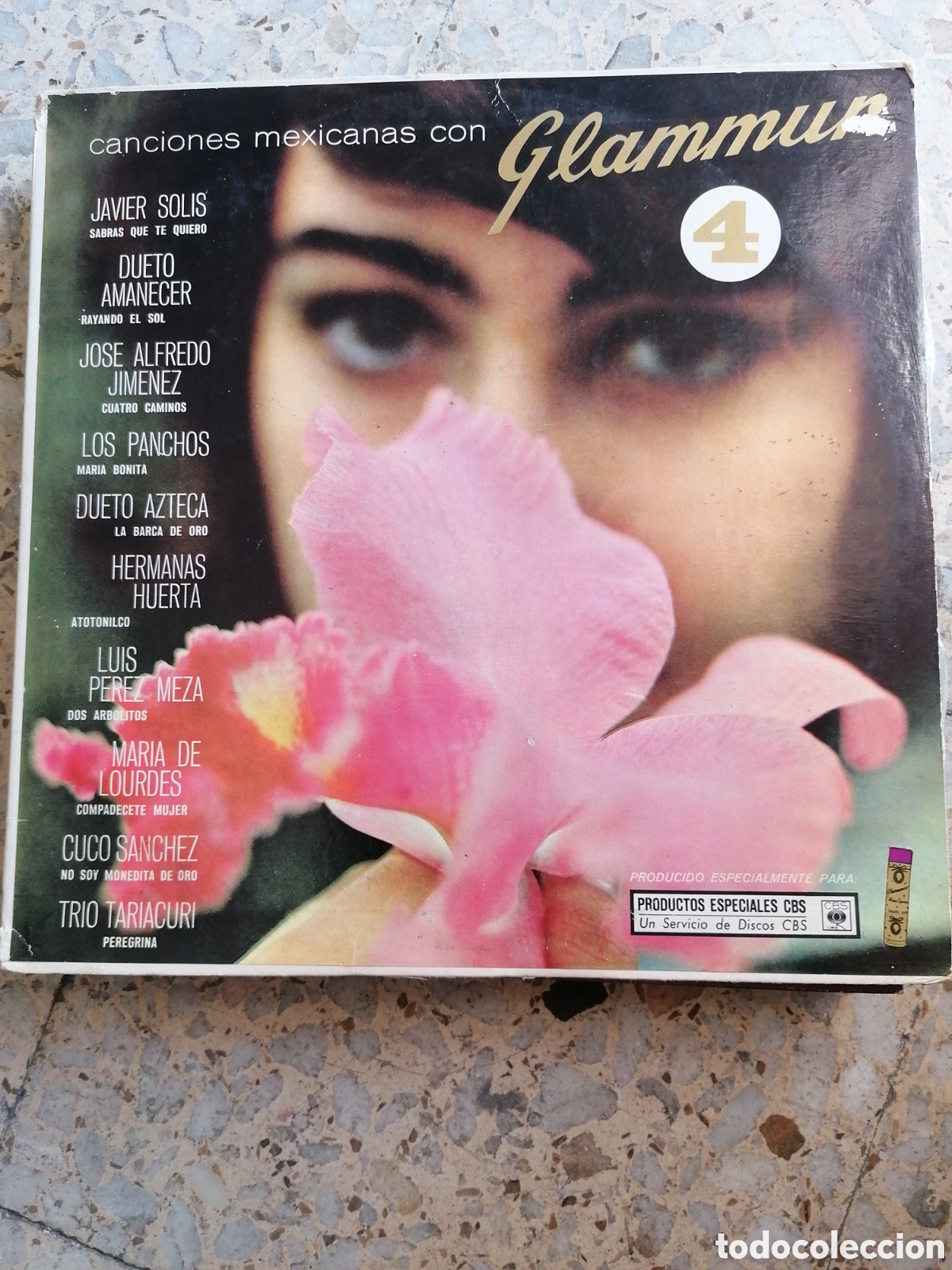 Discos de vinilo: LP CANCIONES MEXICANAS GLAMMUR 4JAVIER SOLIS DUETO AMANECER LOS PANCHOS EDICION MEJICANA