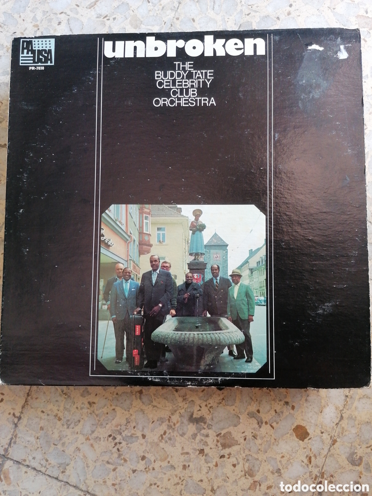 Discos de vinilo: LP THE BUDDY TATE CELEBRITY CLUB ORCHESTRA UNBROKEN USA